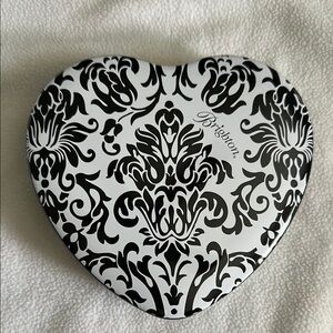 Brighton Heart Tin with Black and White Design